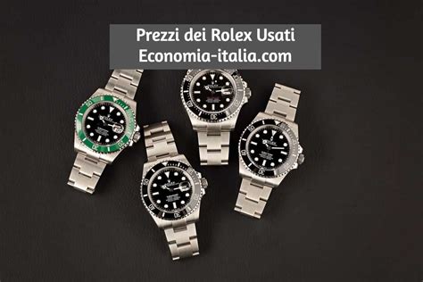 rolex a poco prezzo|prezzi rolex usati.